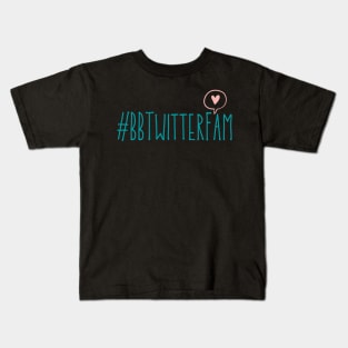 #BBTwitterFam Heart Kids T-Shirt